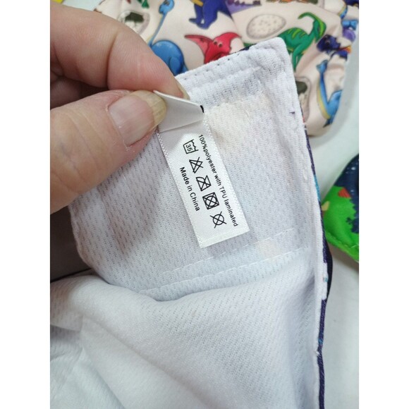 3-Pack Male Dog Diapers Belly Bands – Size XS – Dinosaur Print – NEW & Washable - Picture 9 of 10